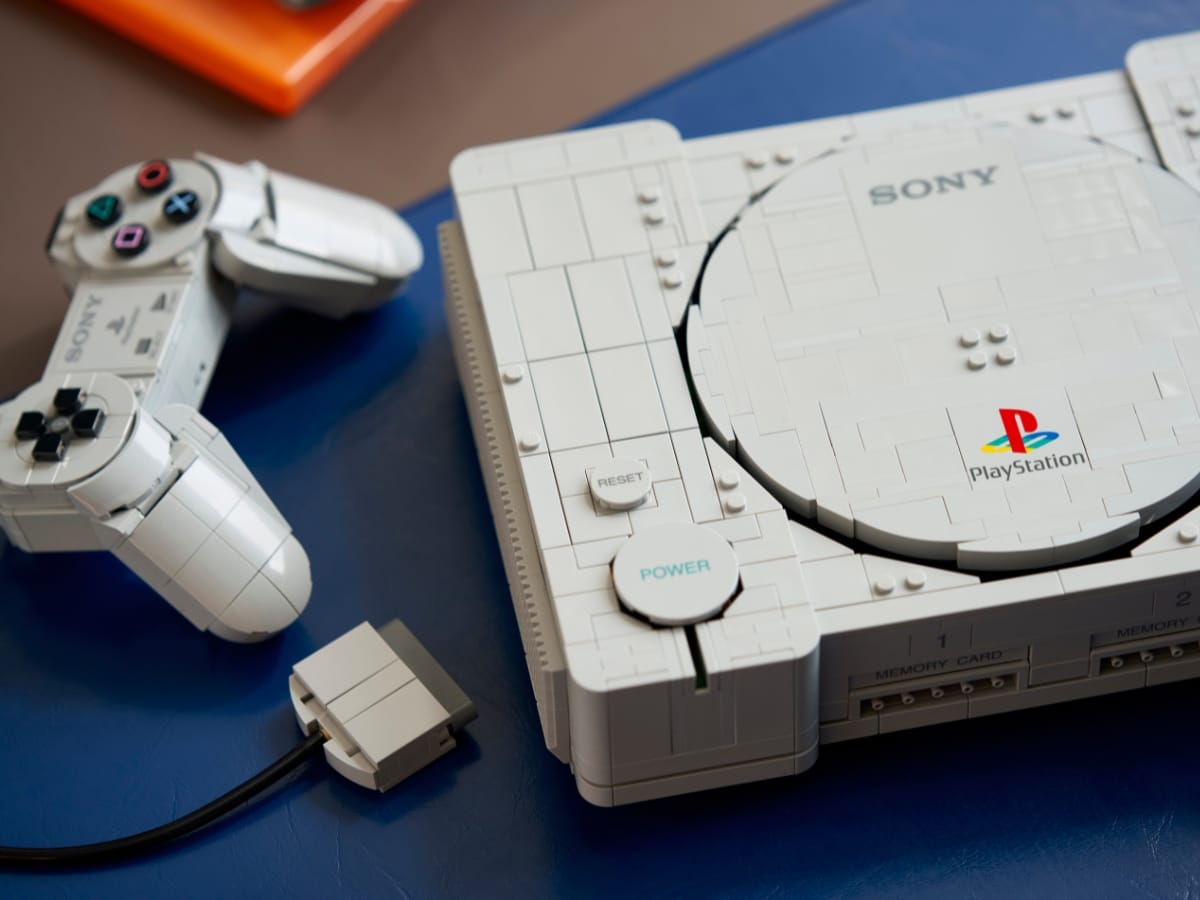 LEGO’s 1,911-Piece PlayStation Has Two Games Hidden Inside
