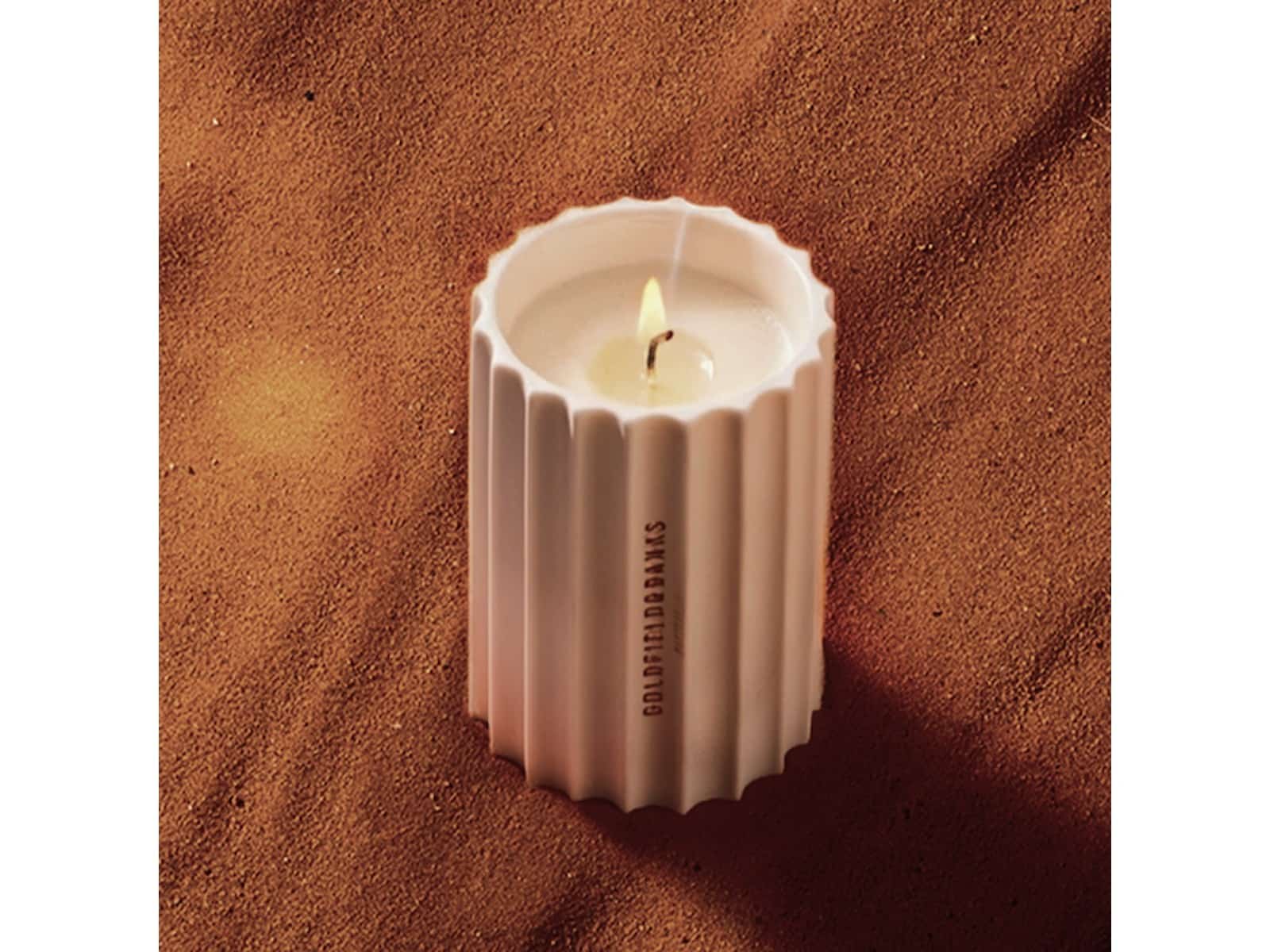 Land of Gold | Woody-Spicy Scented Candle | Goldfield & Banks
