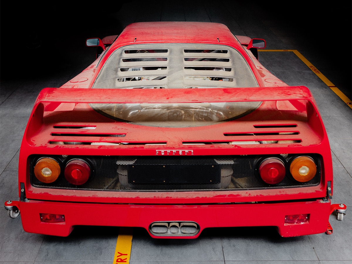 Lewis hamilton ferrari f40 restoration 0002 lewis hamilton ferrari f40 restoration