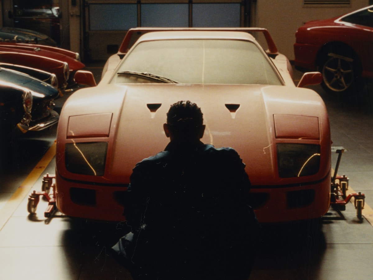 Lewis hamilton ferrari f40 restoration 0013 lewis hamilton ferrari f40 restoration