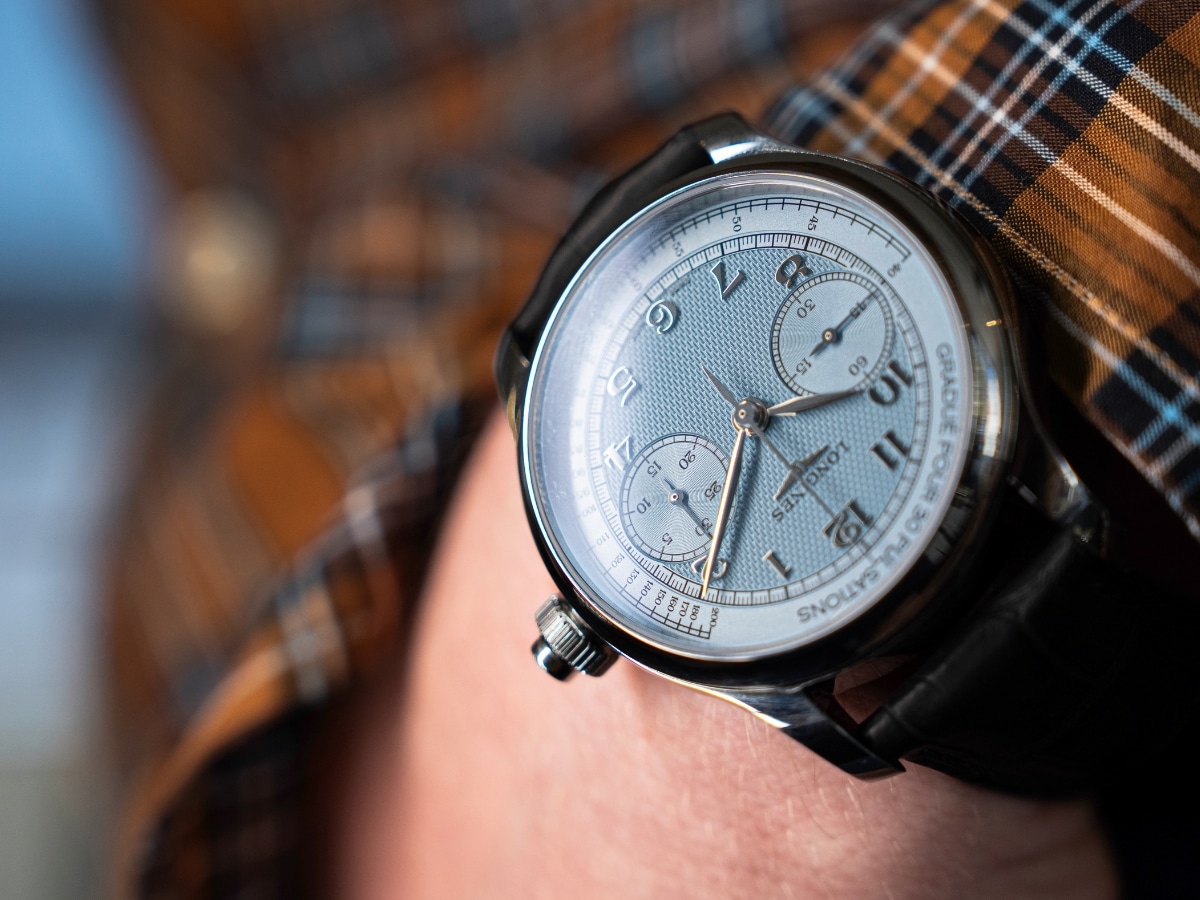 Longines master collection chrono monopusher 4