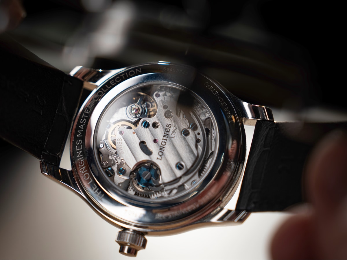 Longines master collection chrono monopusher