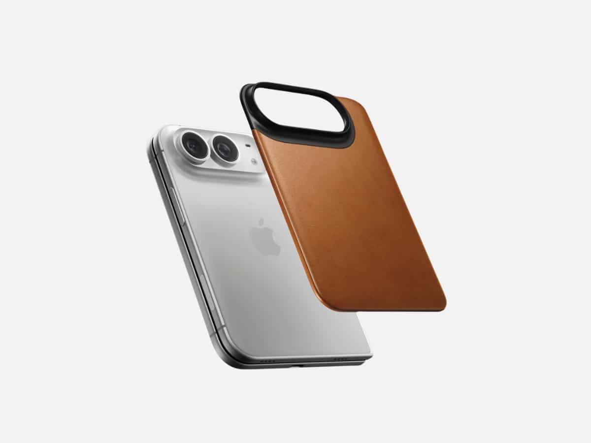 Nomad mag leather back for iphone duo 1