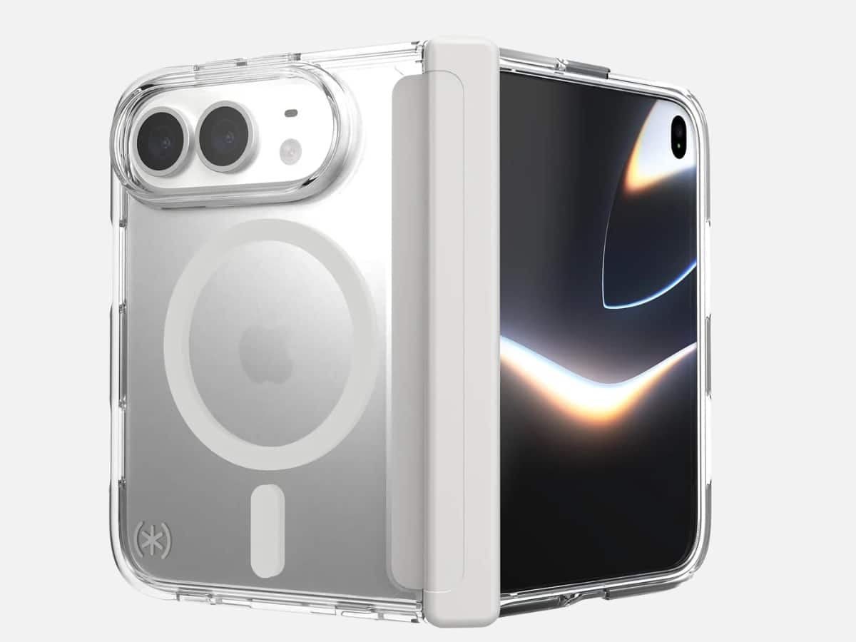 Speck presidio perfect clear fold magsafe for iphone duo 1