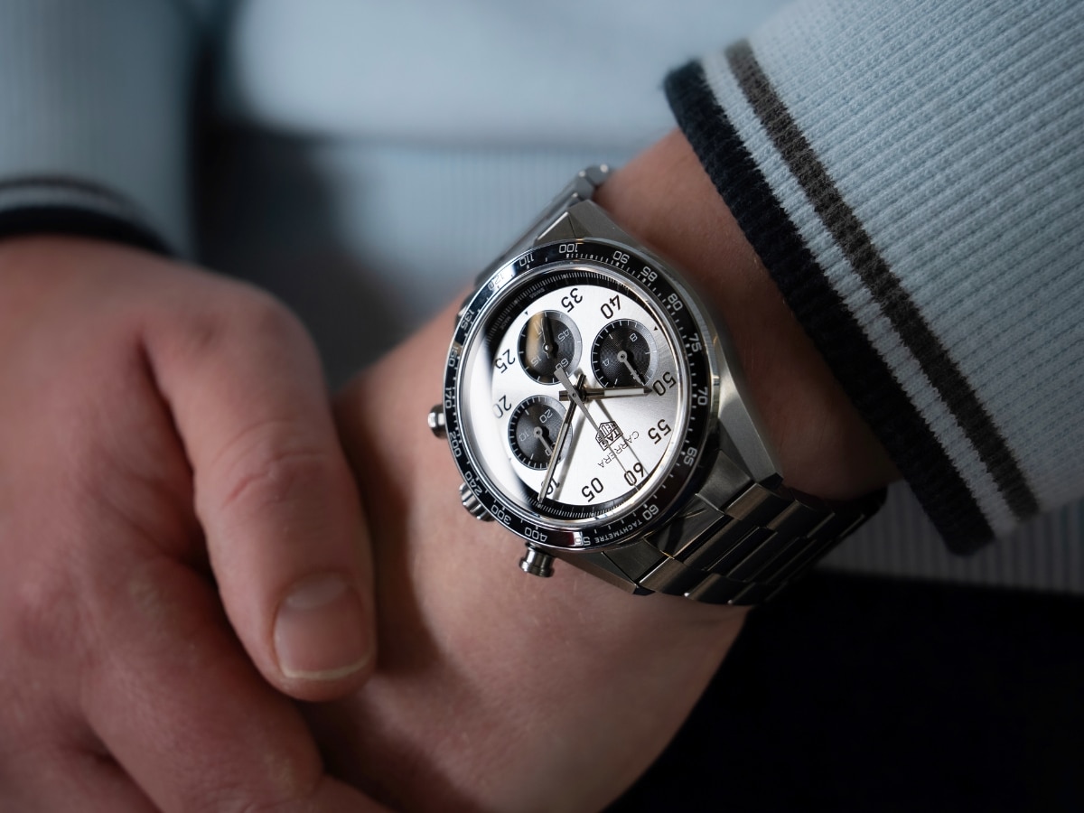 Tag heuer carrera chronograph sport panda