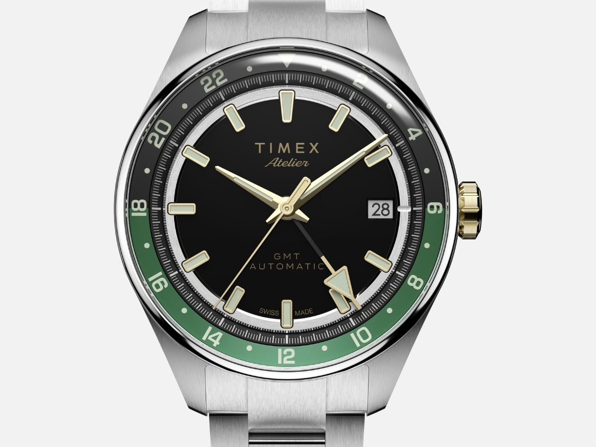 Timex atelier gmt première m1a ref tw6a07200 image 1