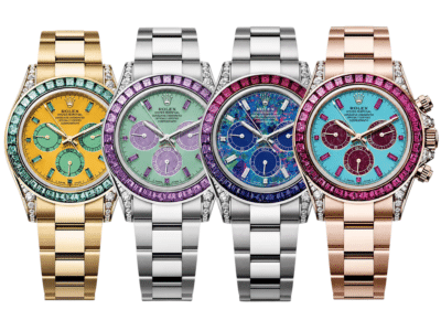 Rolex Are Putting Four One-of-One Gem-Set Daytonas Up For Auction
