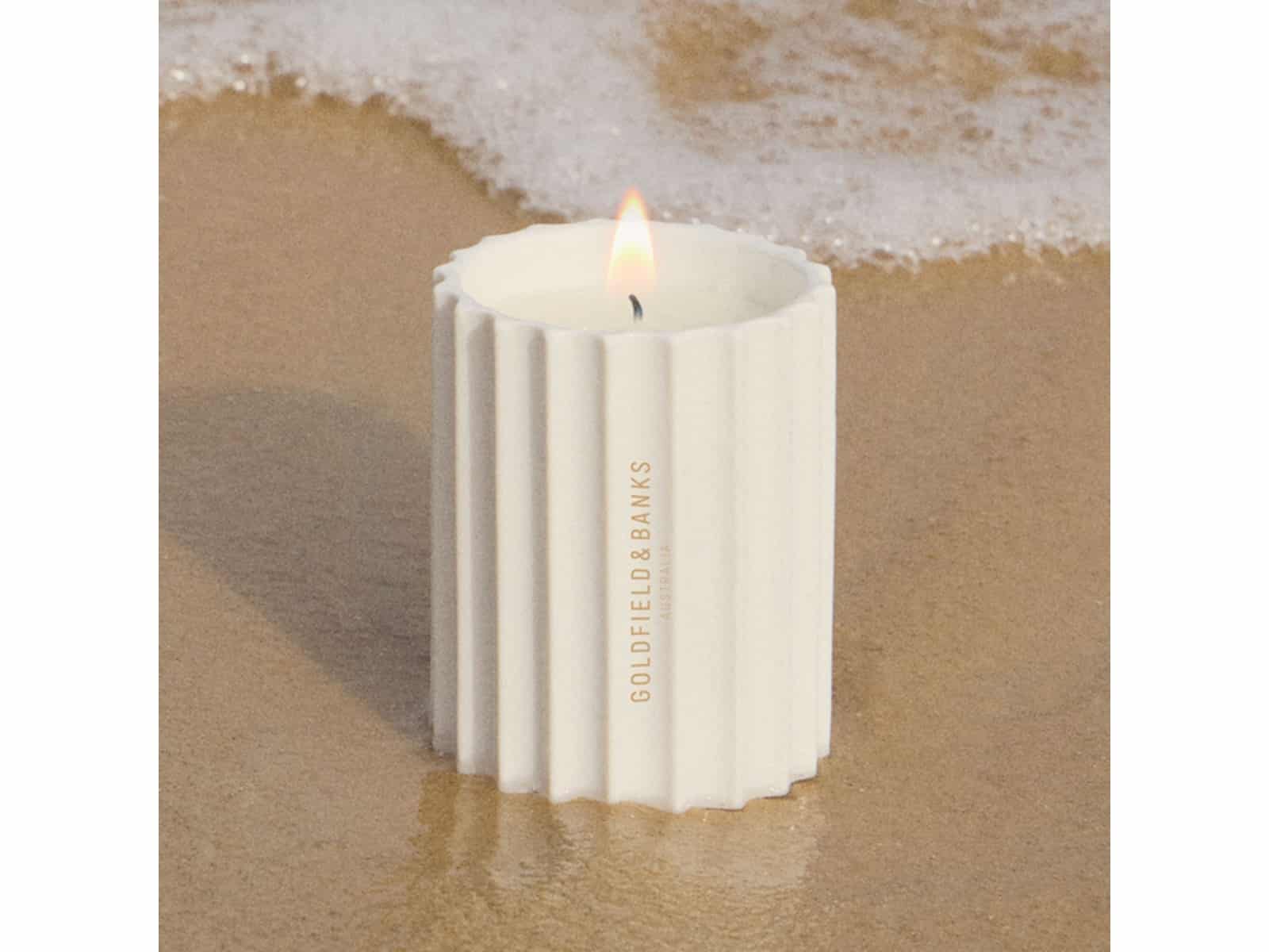 Vitamin Sea | Floral-Woody Scented Candle | Goldfield & Banks