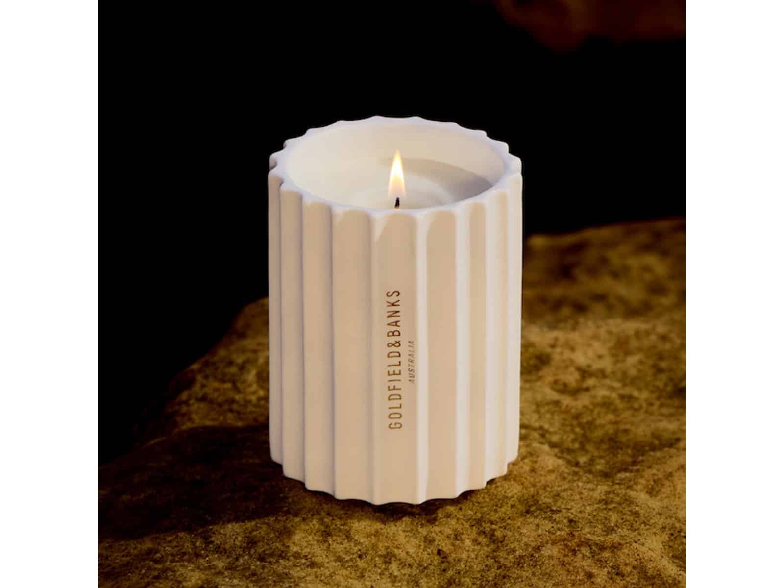 Wild Flame | Chypre-Woody Scented Candle | Goldfield & Banks