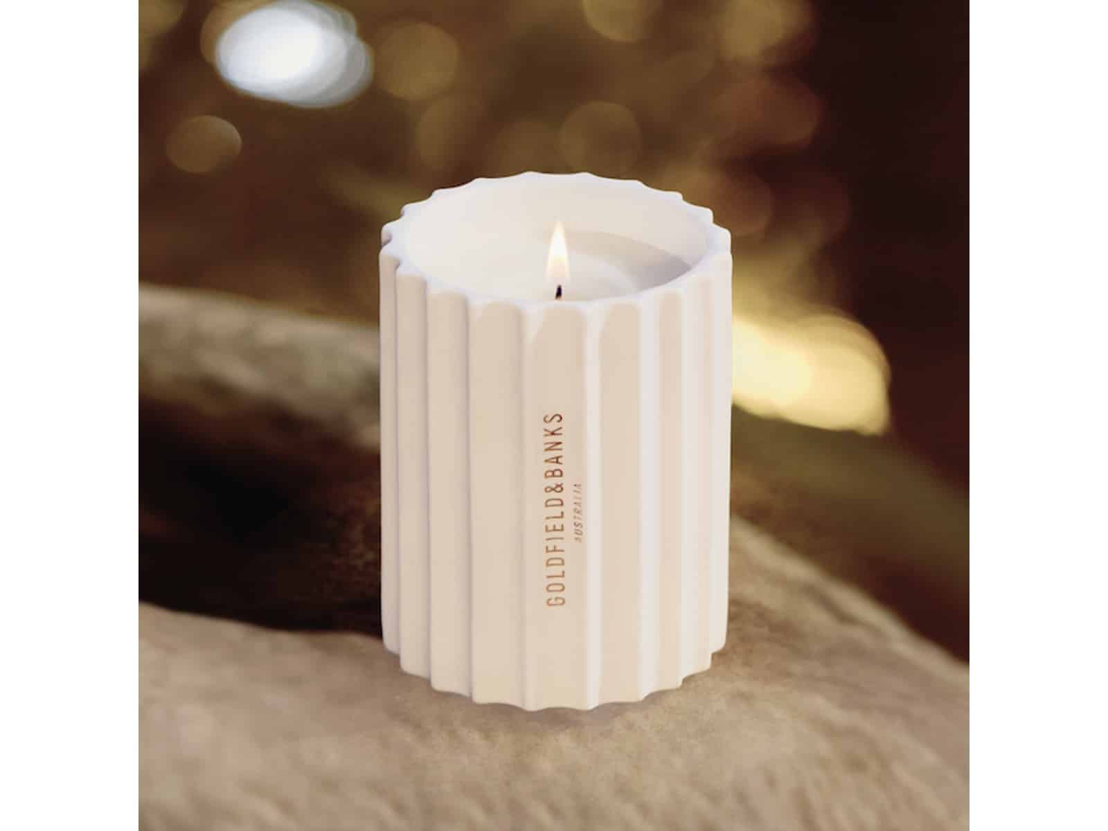 Winter Sun | Floral-Green Scented Candle | Goldfield & Banks