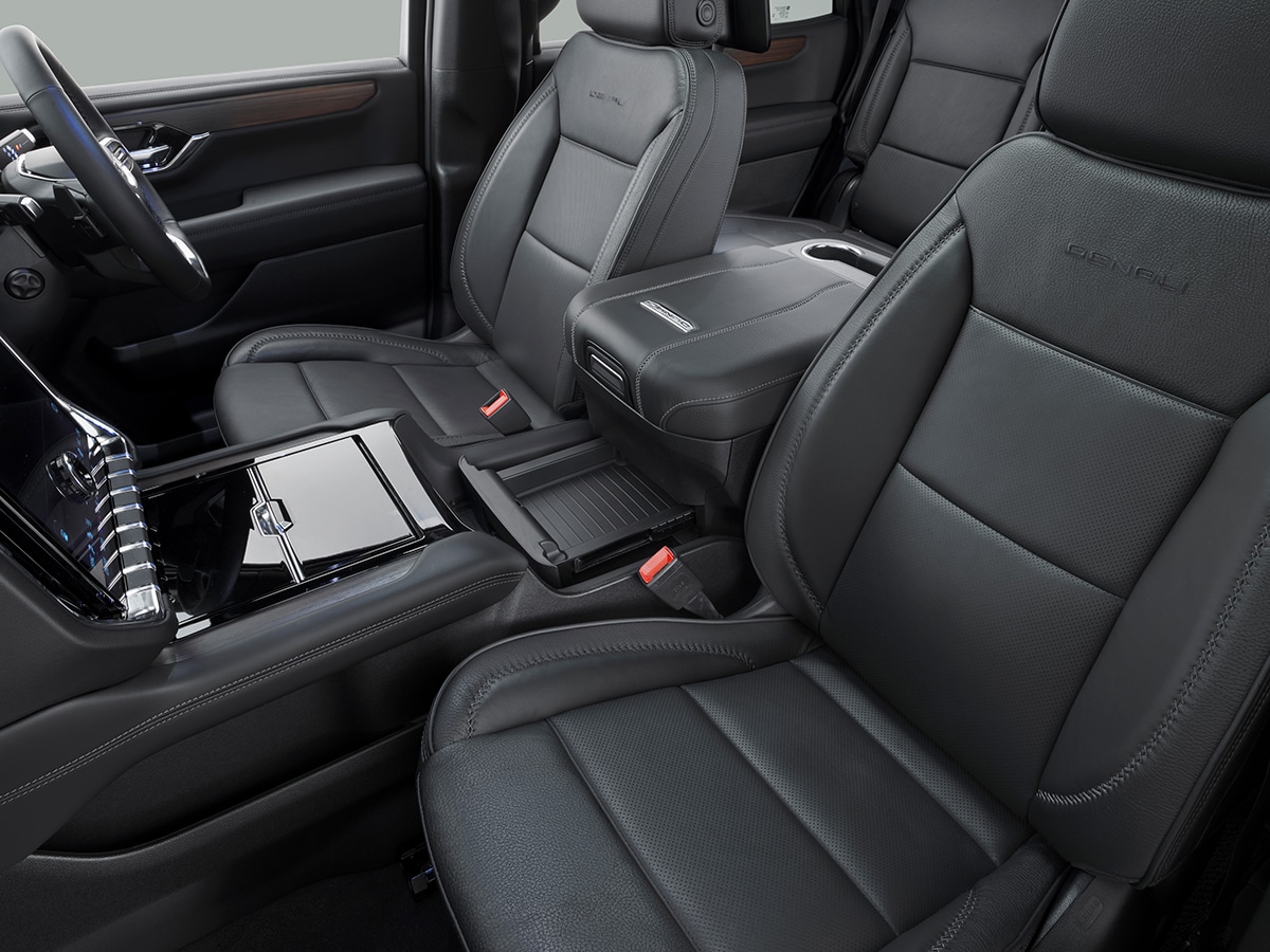 Yukon denali signature black centre console