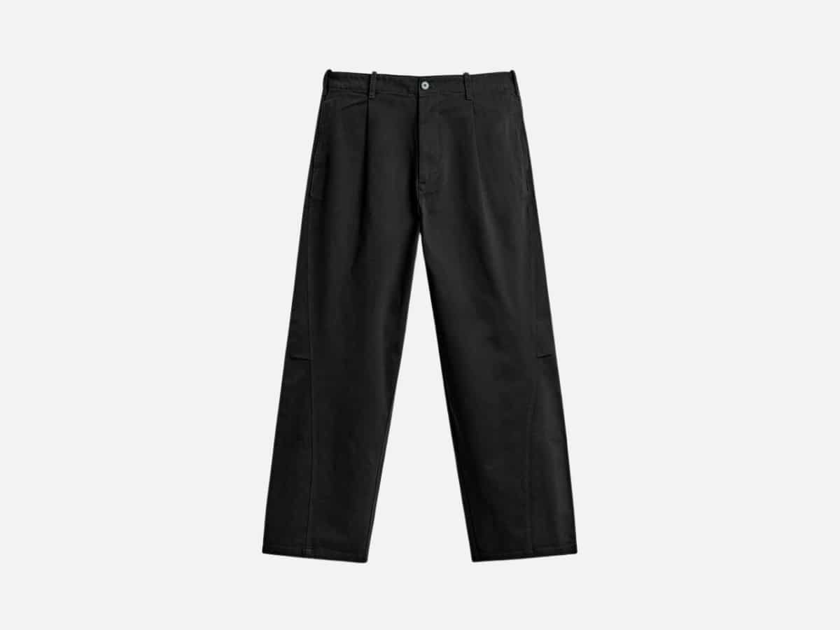 Zara relaxed balloon fit pleated trousers