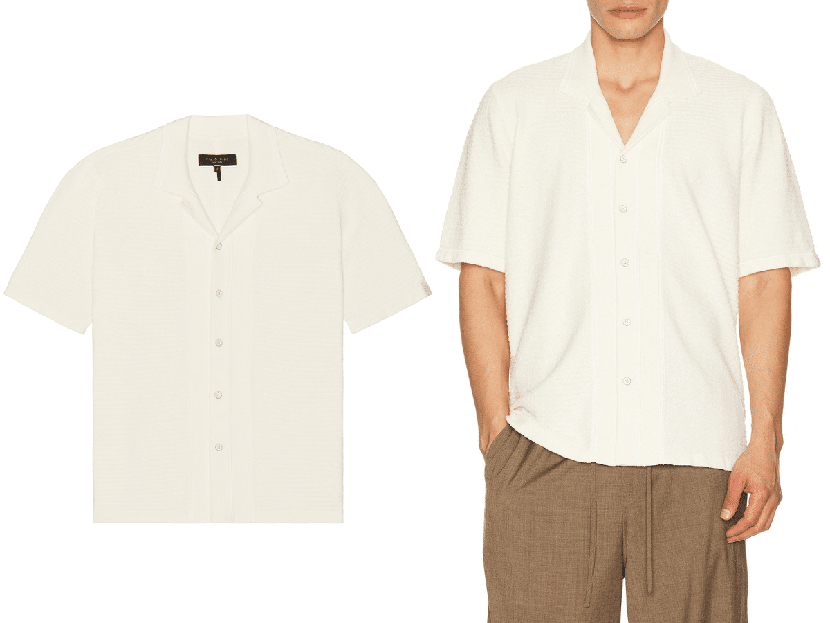 Zuma ottoman camp shirt rag and bone