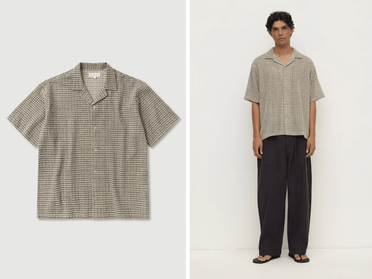 Assembly label watson camp collar shirt