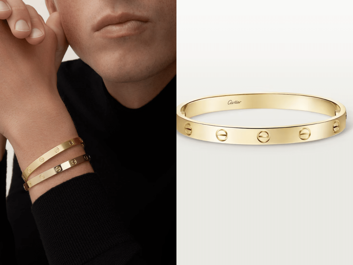 Cartier mens love bracelet