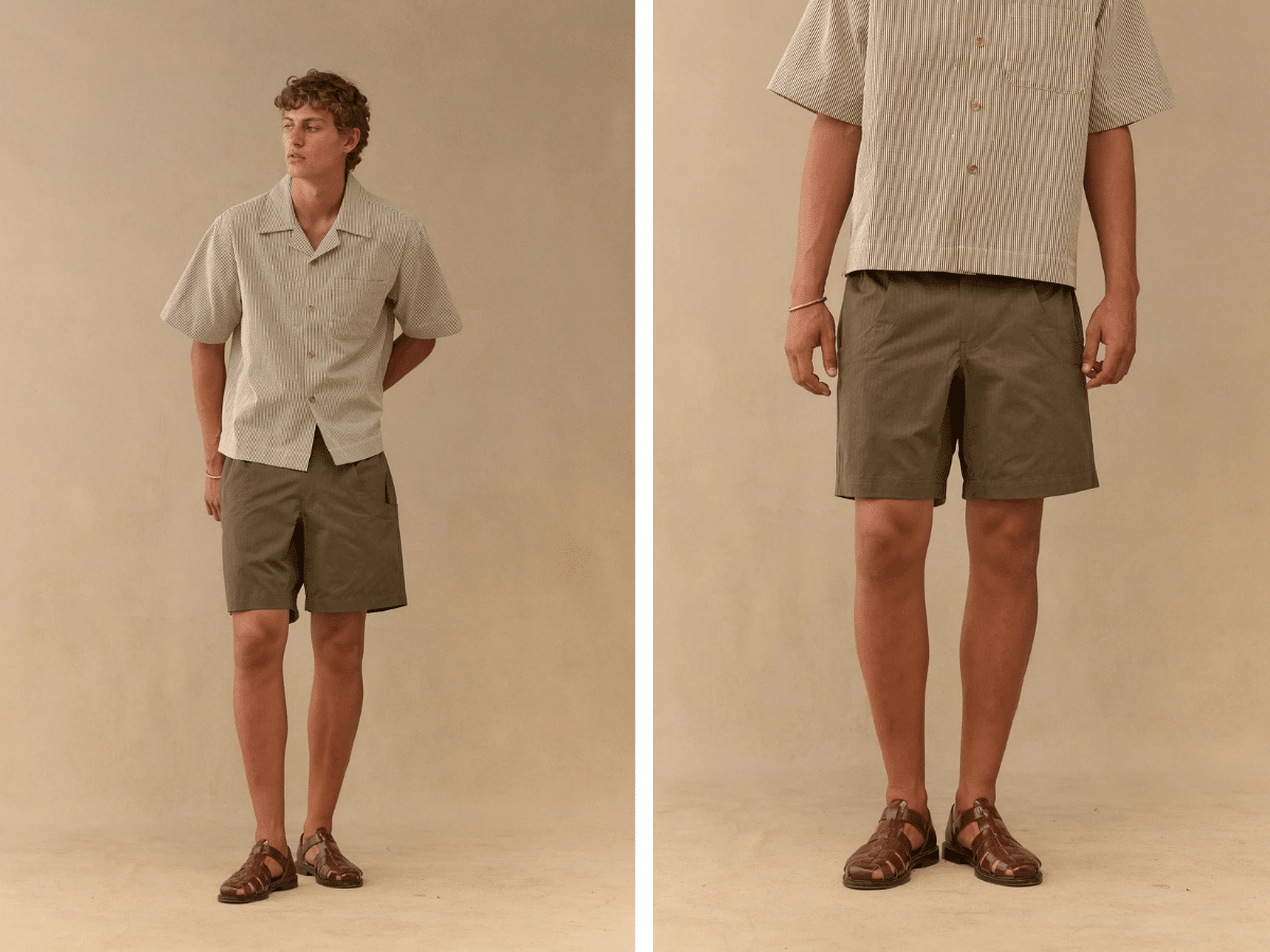 Charlton shorts fisherman sandals