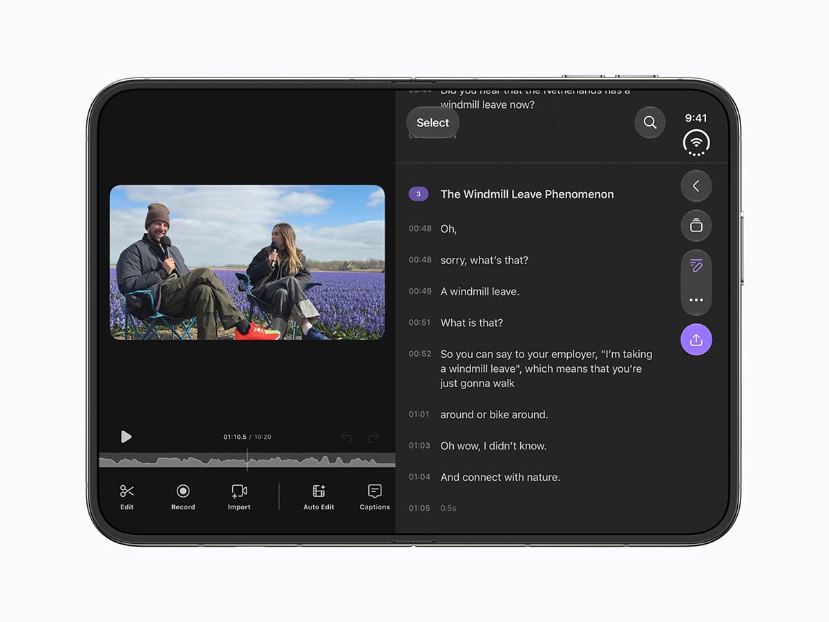 Iphone duo video editing