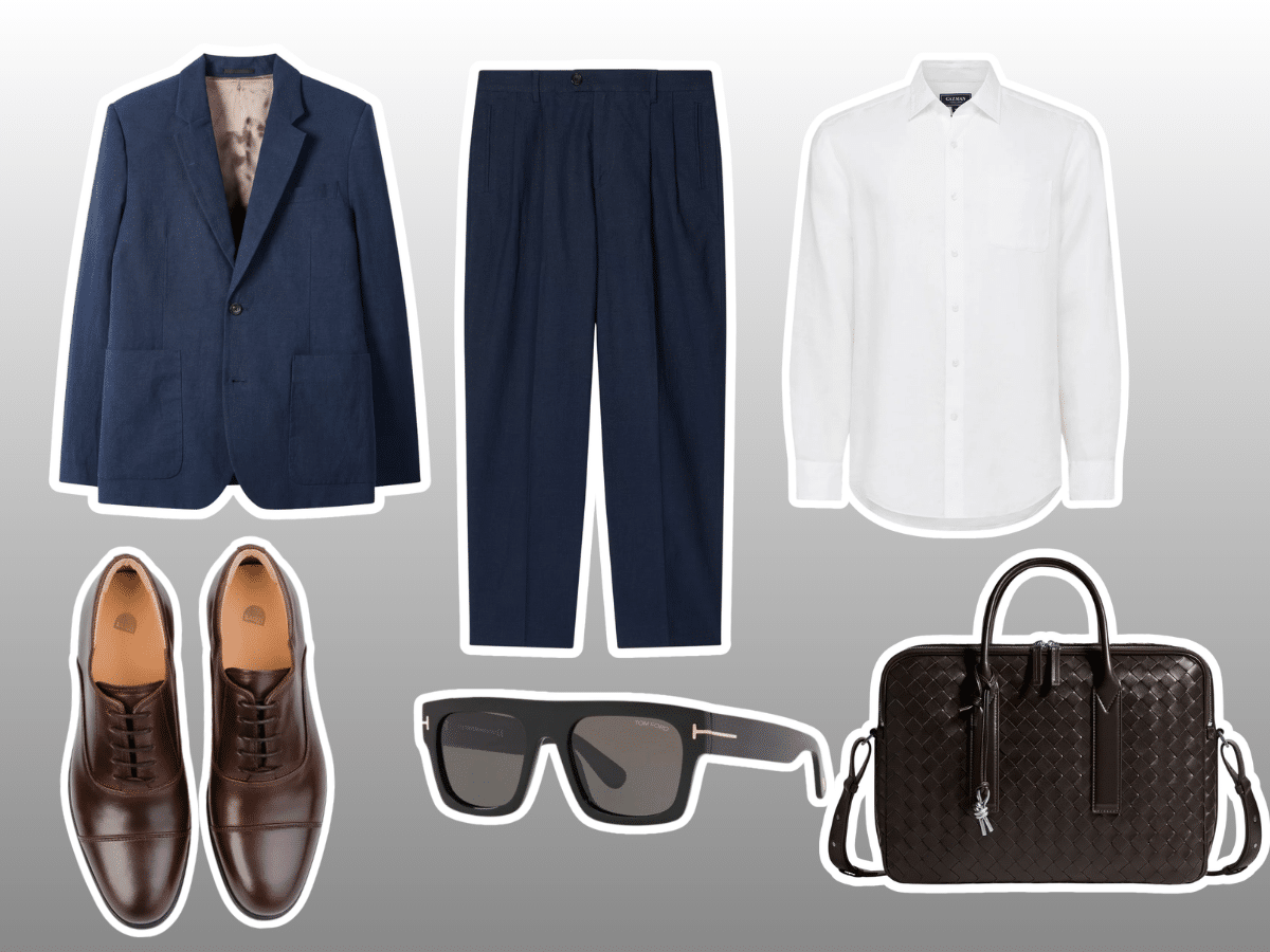Mens corporate summer dressing