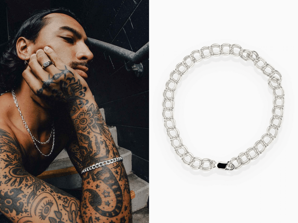Sue the boy dual chain bracelet