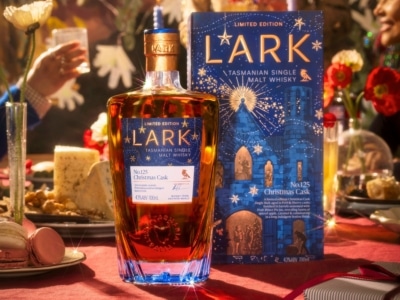 LARK's $250 Christmas Cask Returns Bigger Than Ever With a 700mL Bottle for 2026