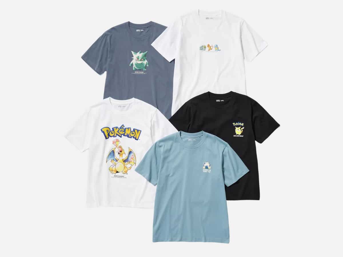 2026 uniqlo pokémon 30th anniversary ut collection 1