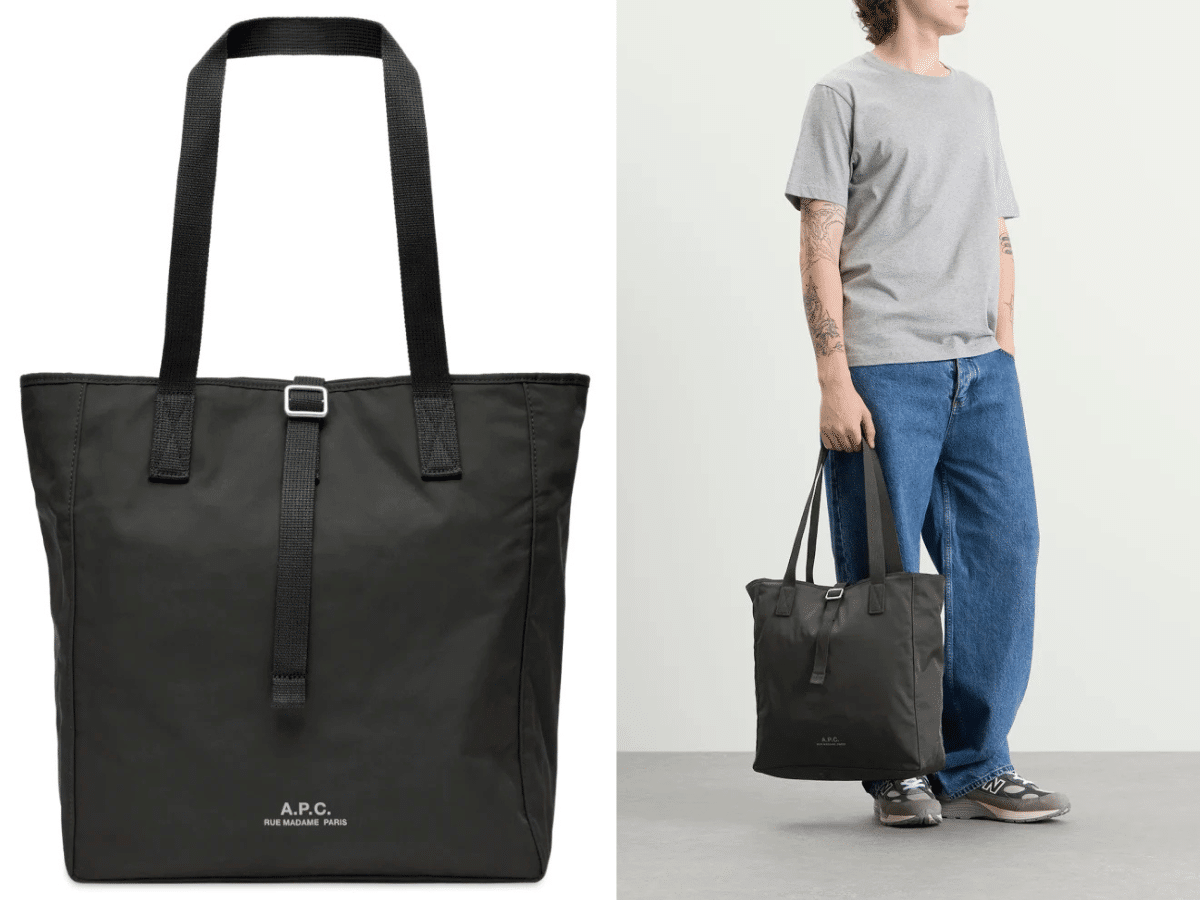 A p c cabas archive tote bag