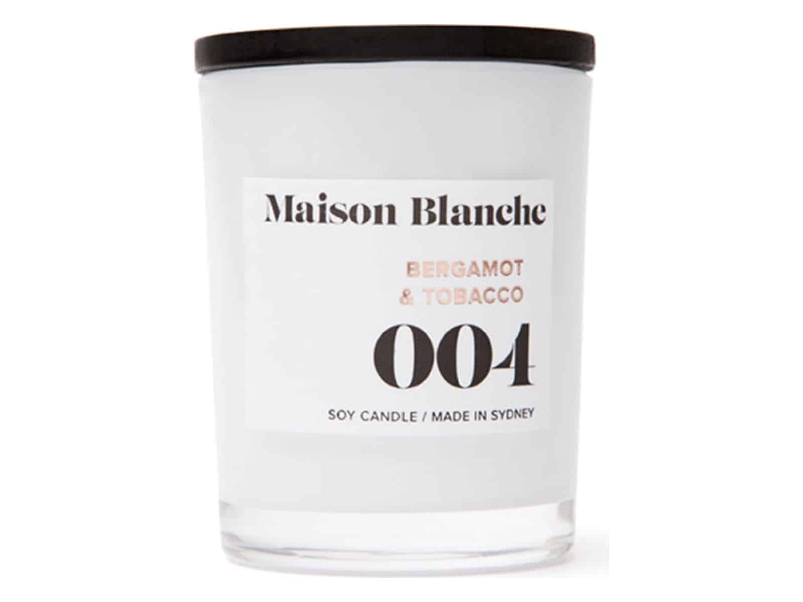 A candle and a note | Fig & Bloom