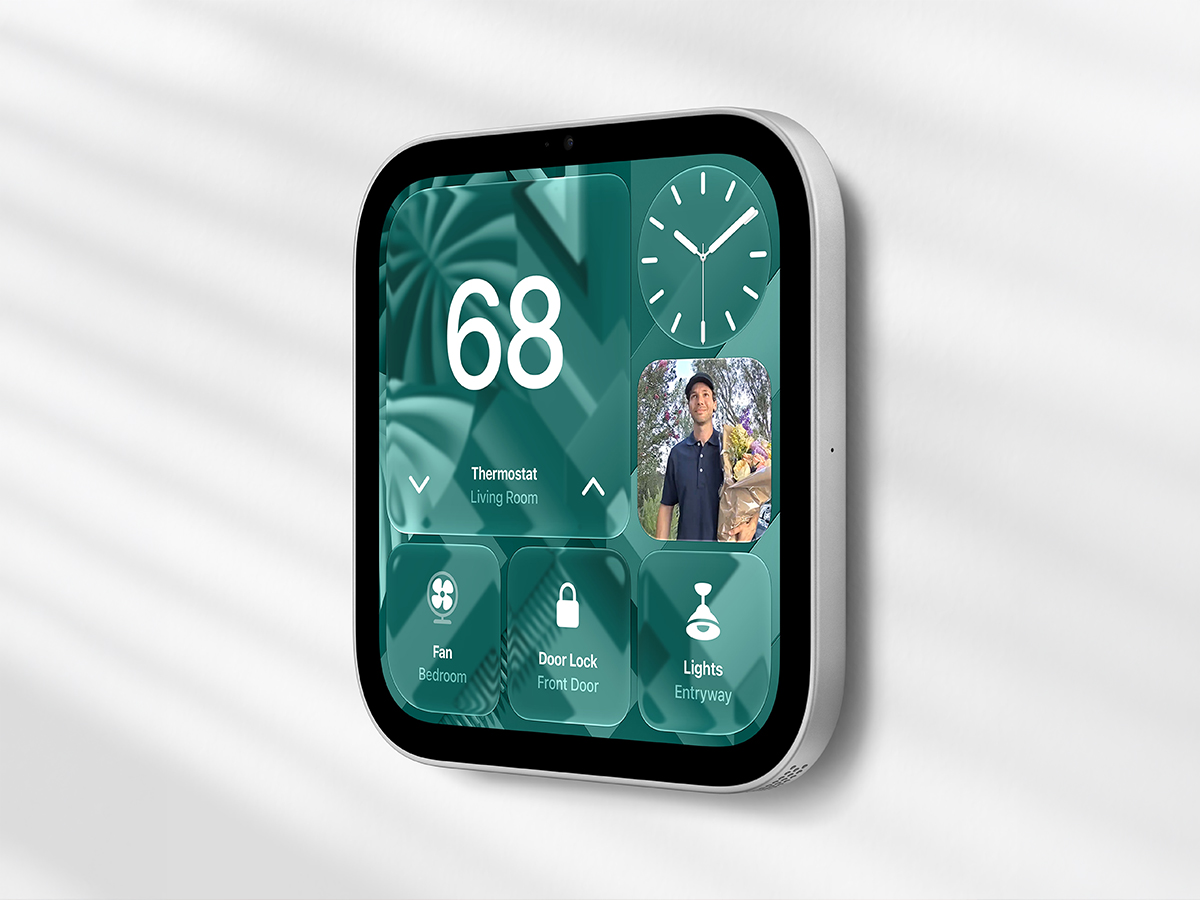 Apple homeview wall mounted