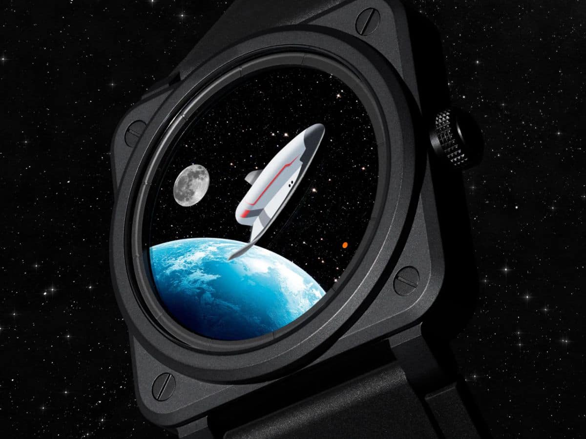 Bell - ross br 03 space mission 9