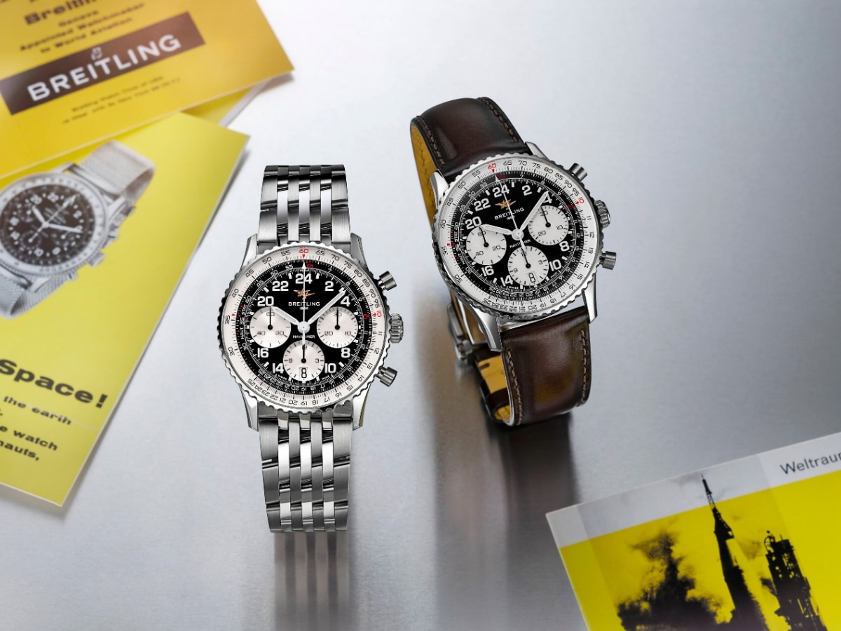 Breitling's Classic Hand-Wound Navitimers Join Permanent Collection From $10,890