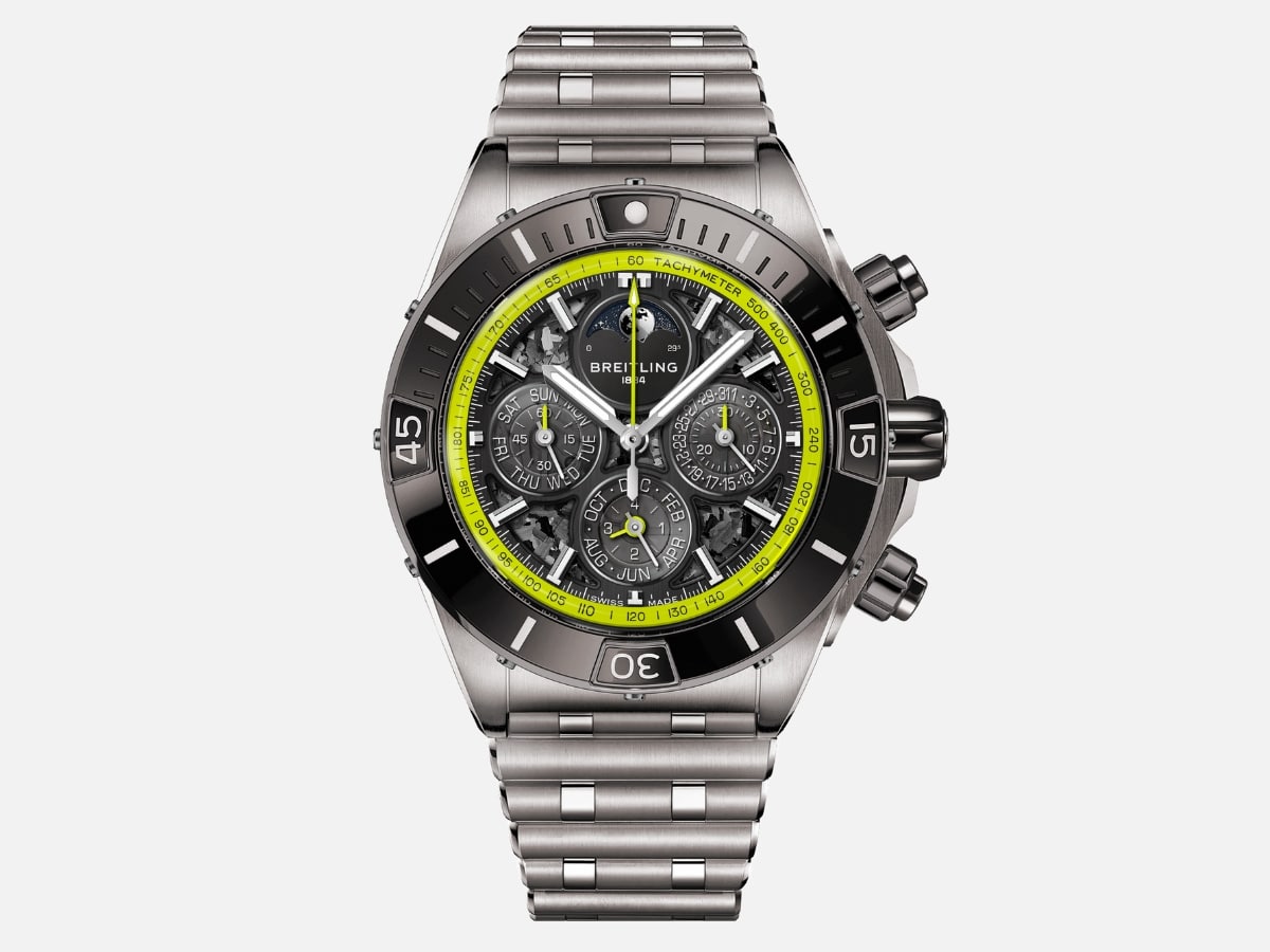 Breitling super chronomat b19 44 perpetual calendar chronograph