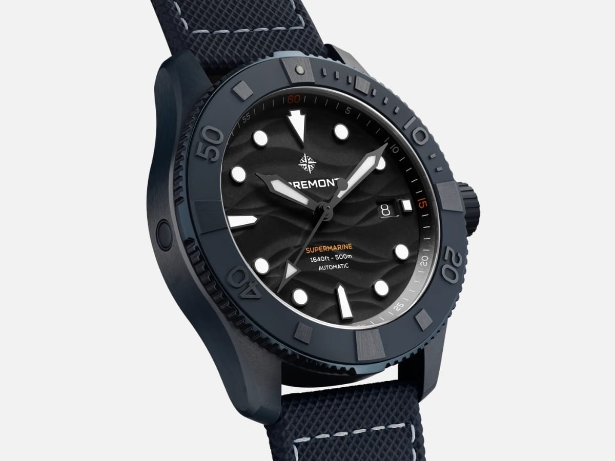 Bremont supermarine full ceramic deep blue 9