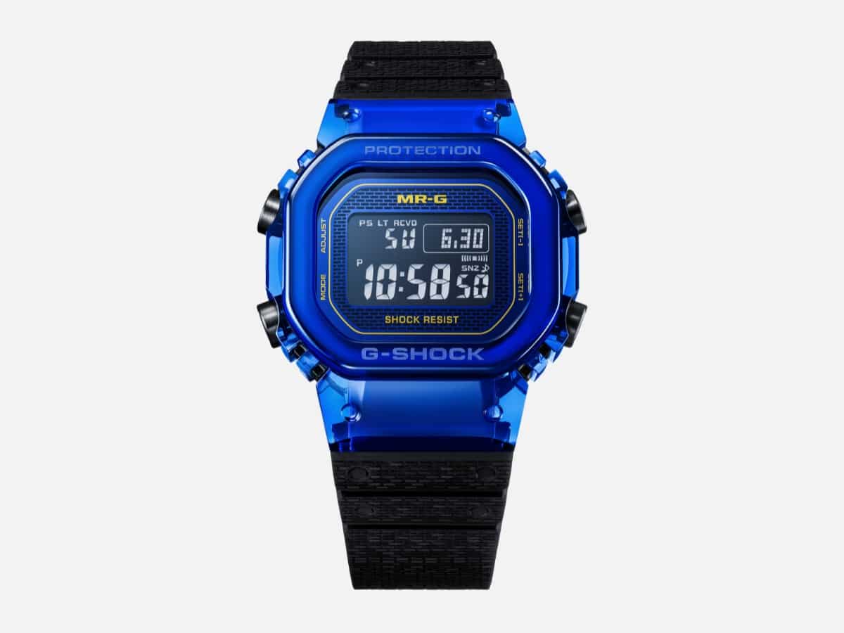 Casio g shock mrg d5000 blue sapphire 2