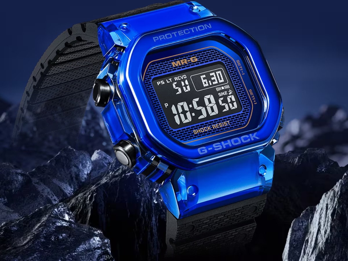 Casio g shock mrg d5000 blue sapphire 6