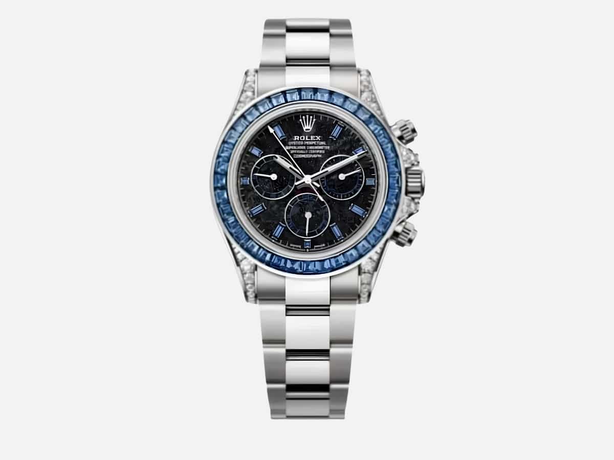 Harry kane rolex cosmograph daytona ‘blue sapphire’ off catalogue