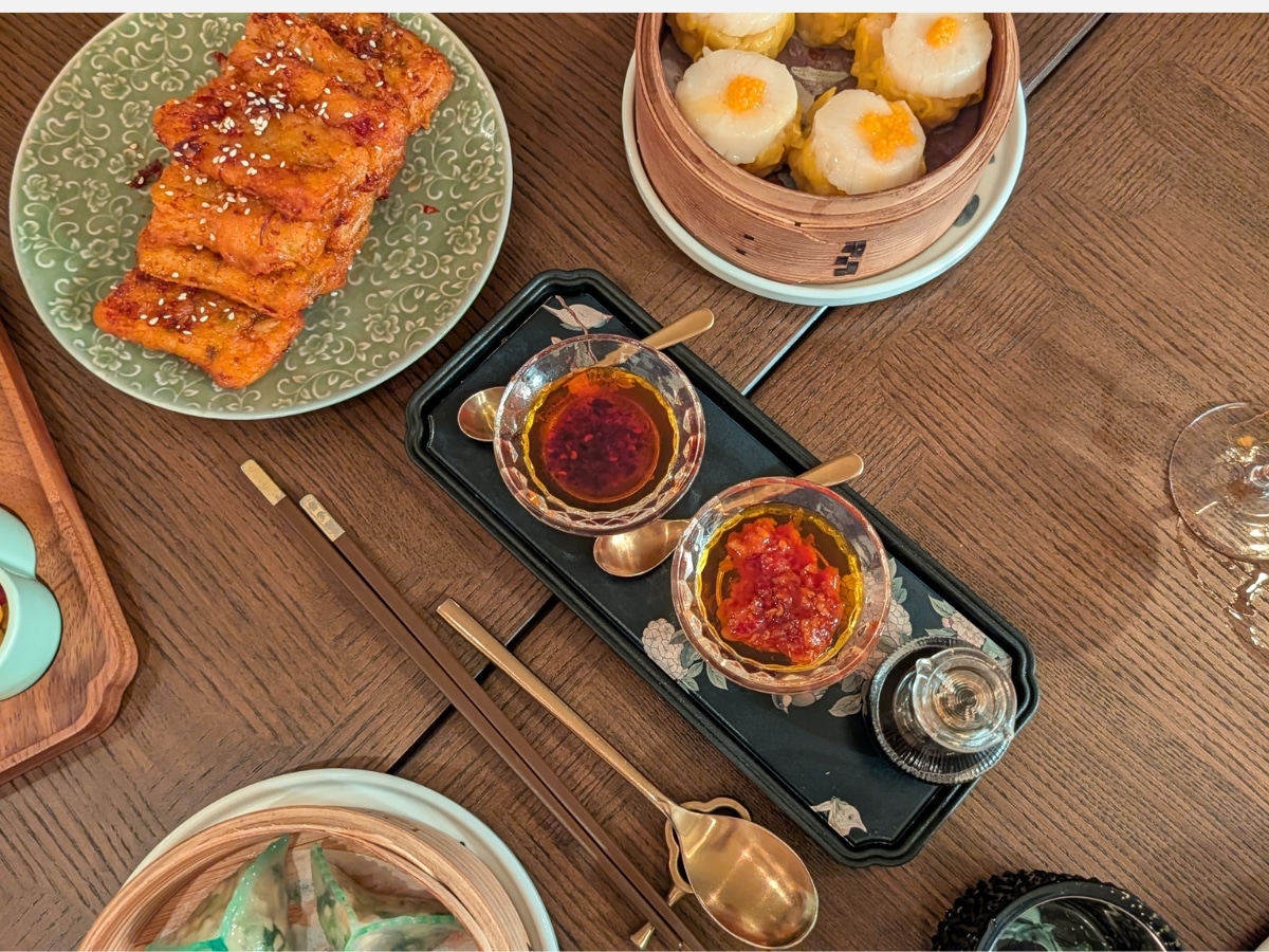 A spread of traditional Cantonese dishes at Lai's Kitchen