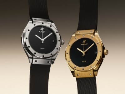 Hublot Goes Back to 1980 With a $44,600 Gold-and-Rubber Classic Fusion Tributo