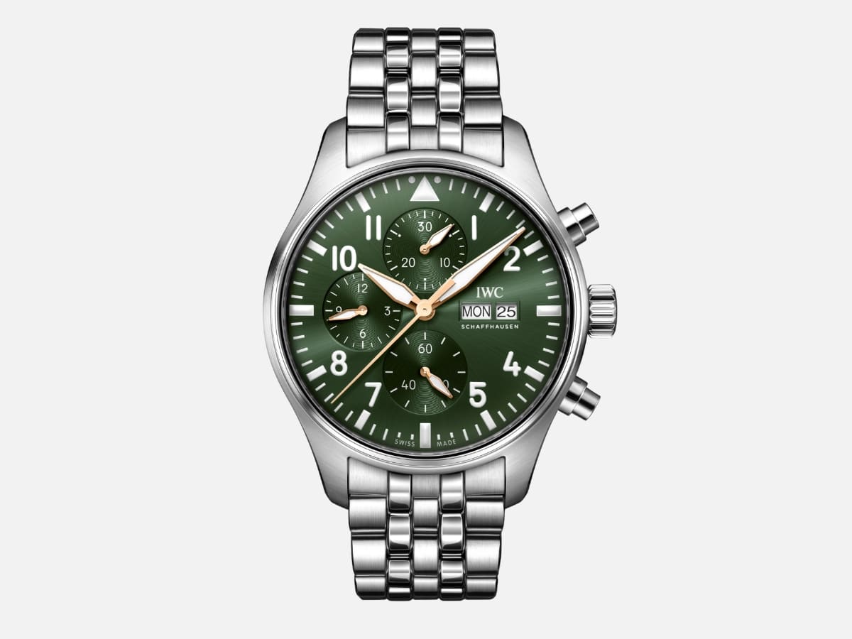 Iwc pilot's watch chronograph iw378008 images 1