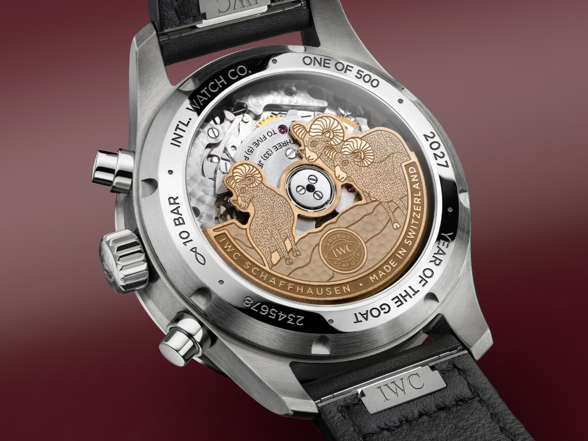 Iwc pilot's watch performance chronograph 41 year of the goat 2