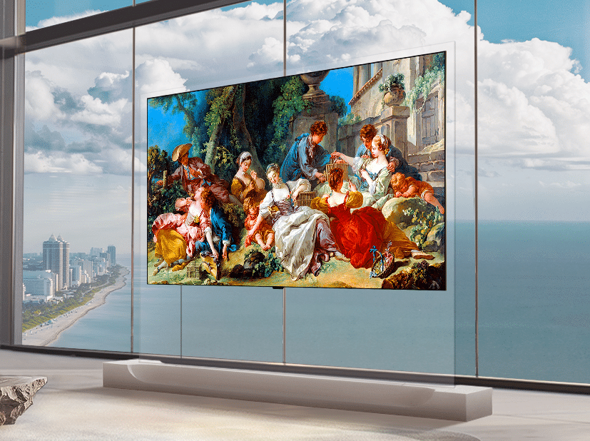 LG OLED Evo W6 { Image: LG