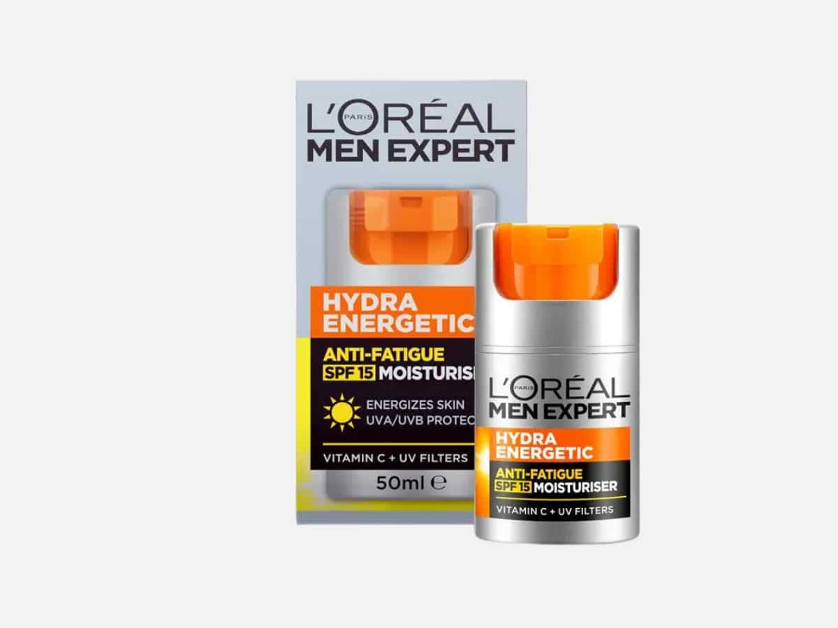 l'oréal paris men expert hydra energetic anti fatigue men's facial moisturiser with vitamin c and spf15