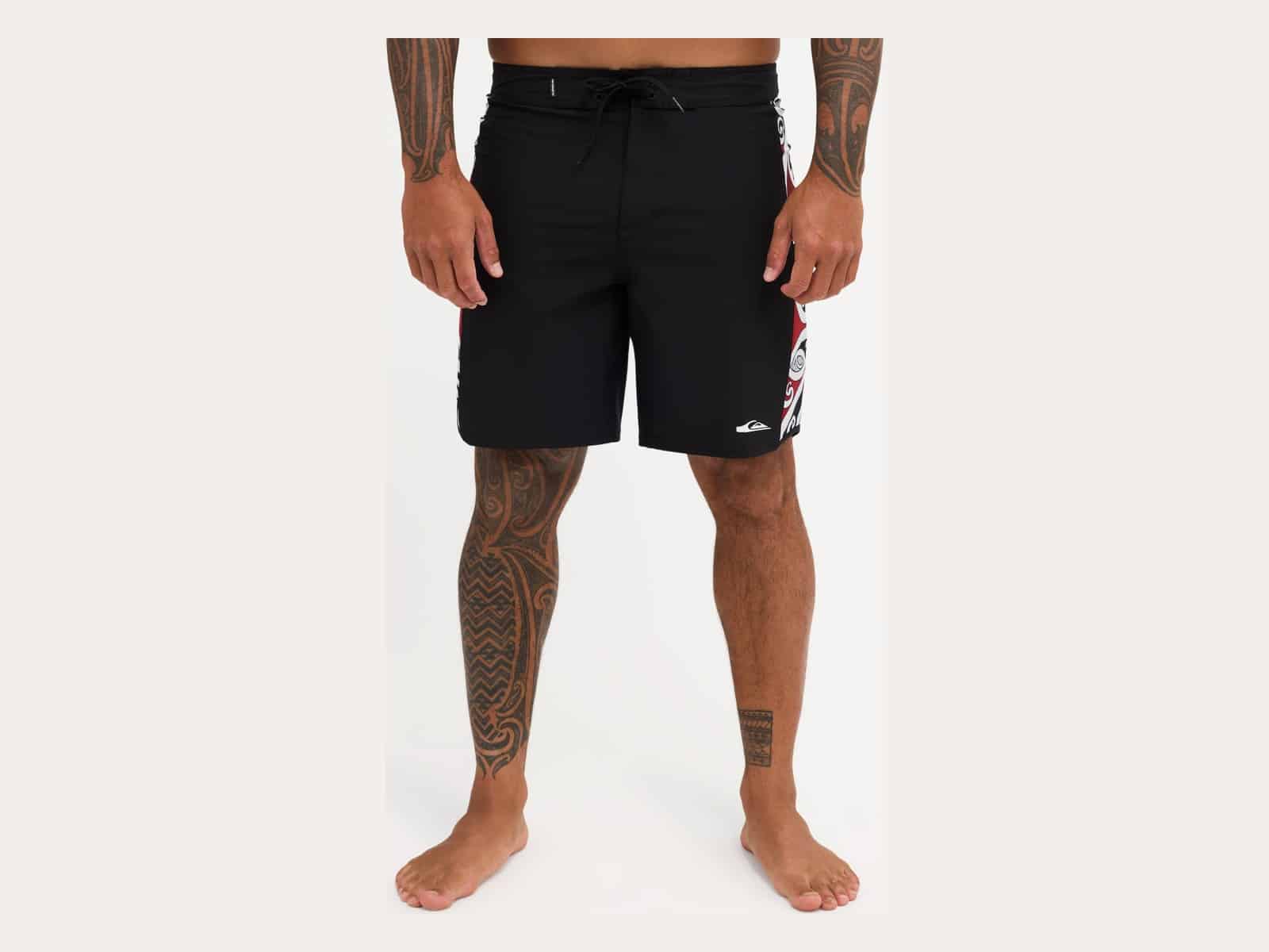 Quiksilver Tohu Surfsilk Arch 18 inch boardshorts in black