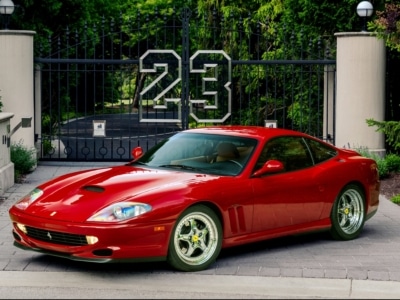 Michael Jordan's Championship Ferrari 550 Maranello Sells for USD $2.7 Million