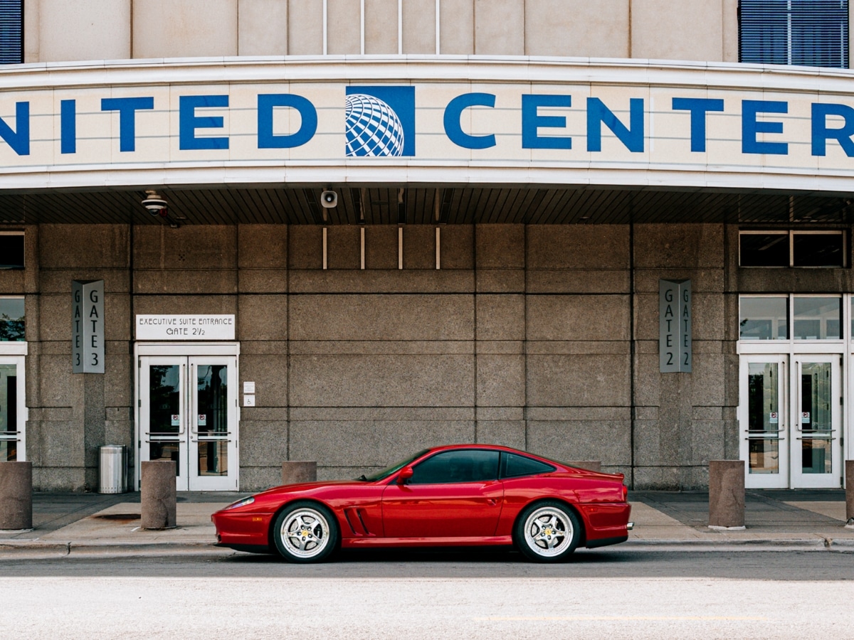 Michael jordan 1997 ferrari 550 maranello 14