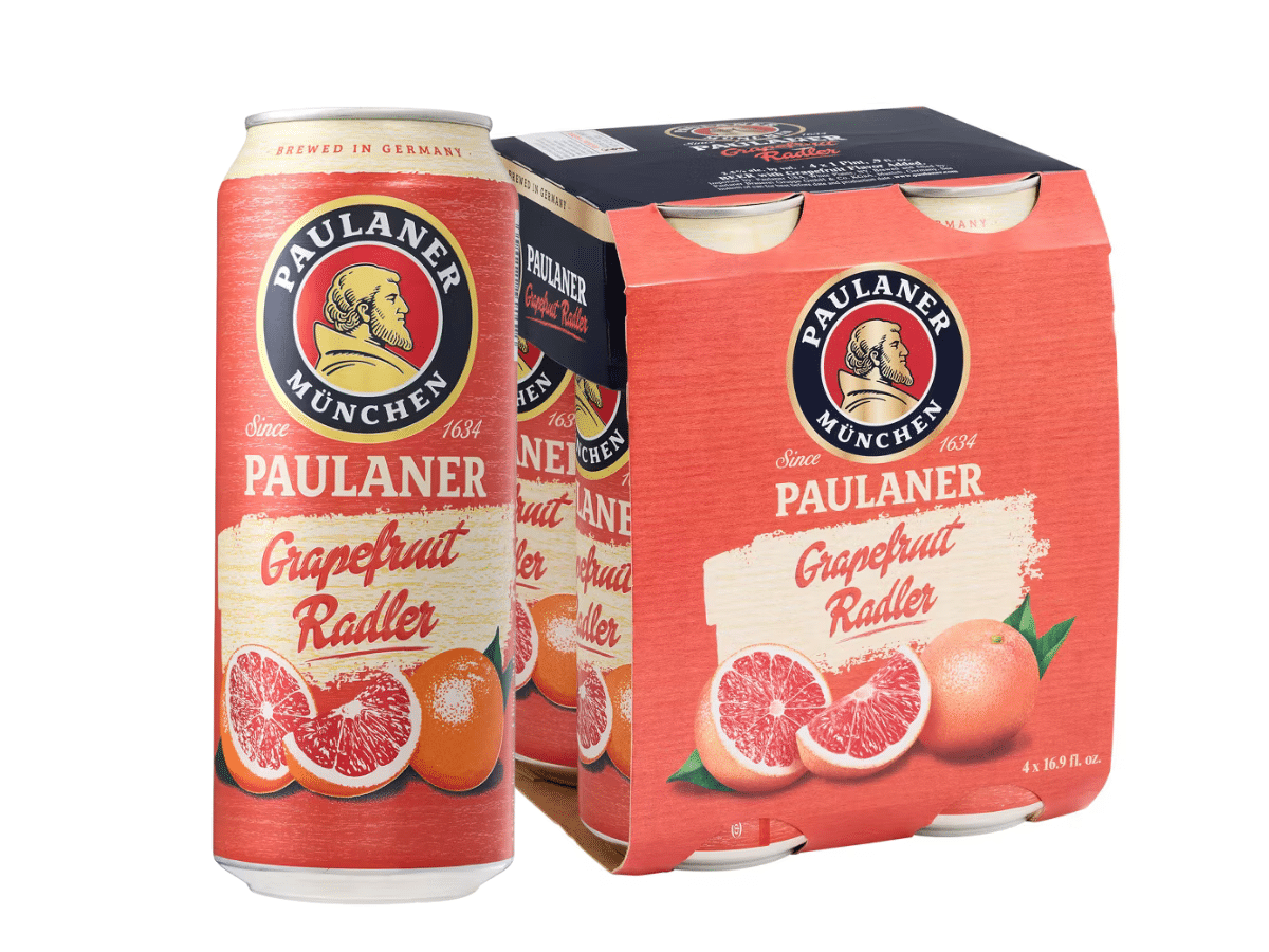 Paulaner grapefruit radler