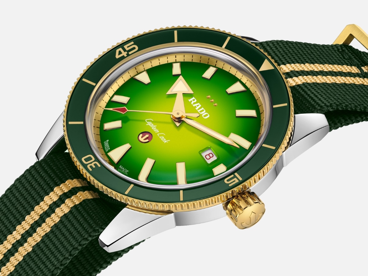Rado captain cook x cameron green limited edition