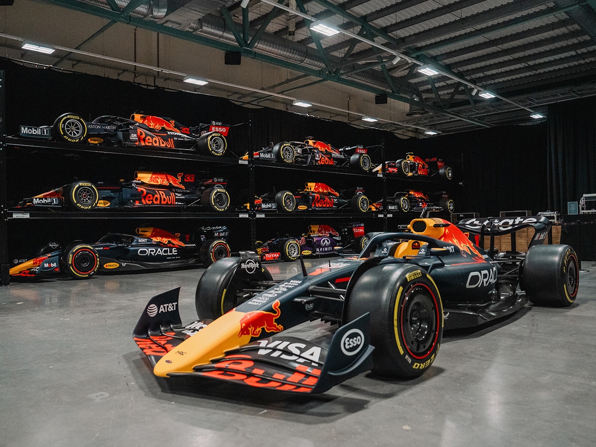 Redbull f1 cars