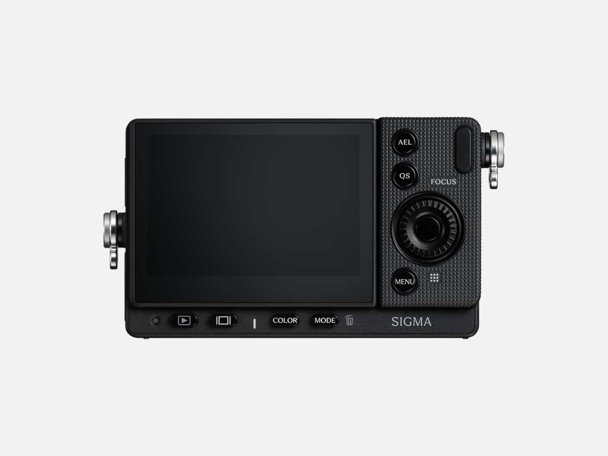Sigma fp2 rear screen
