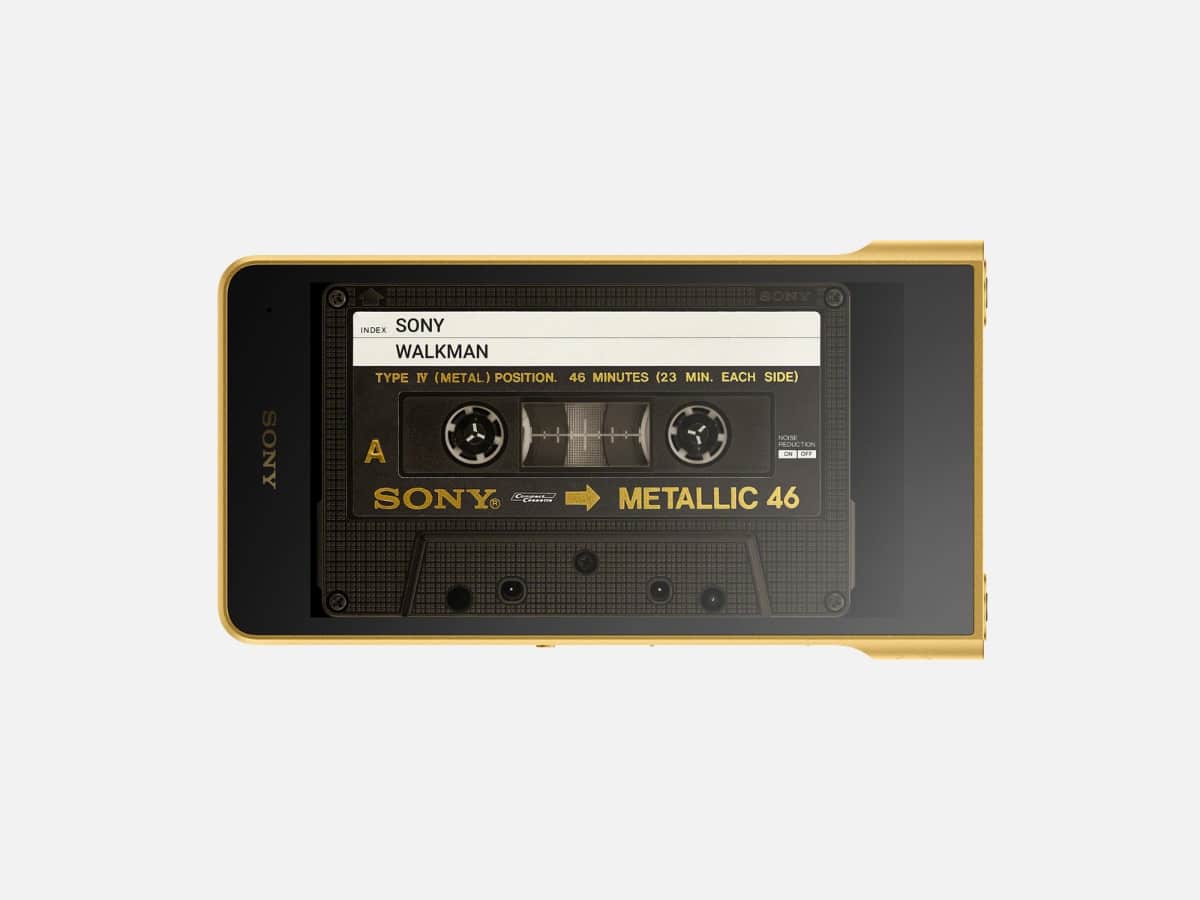 Sony gold plated nw wm1zm3 walkman 11