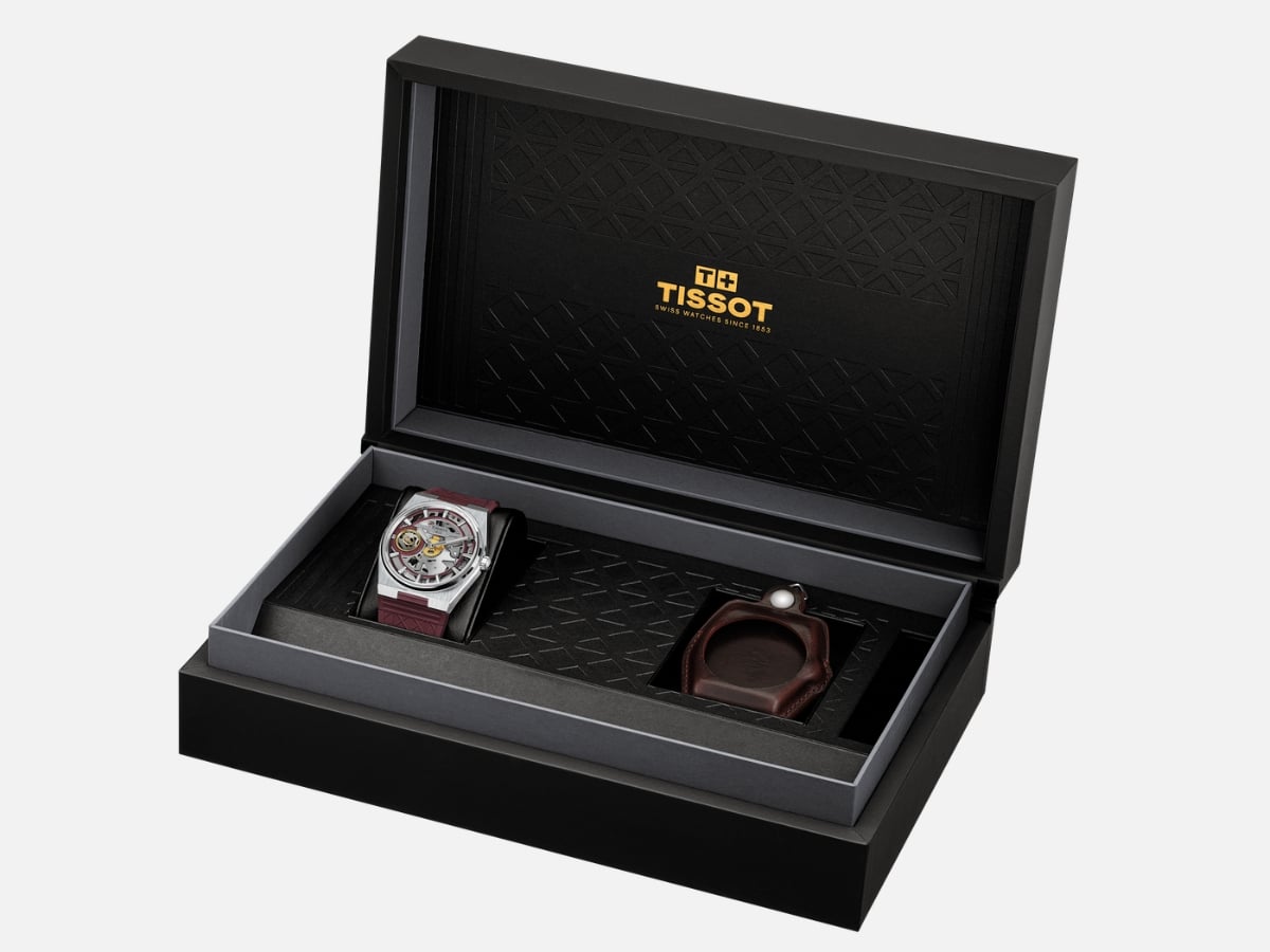 Tissot prx skeleton damian lillard special edition collector's box